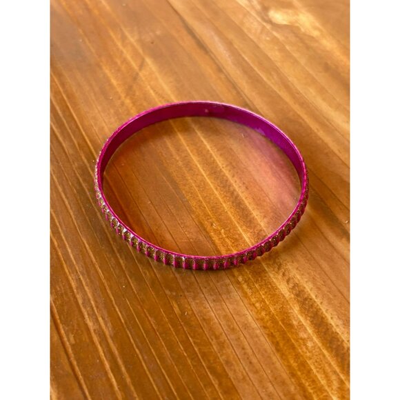 Pink Rhinestone Bangle 1PC - Picture 1 of 5